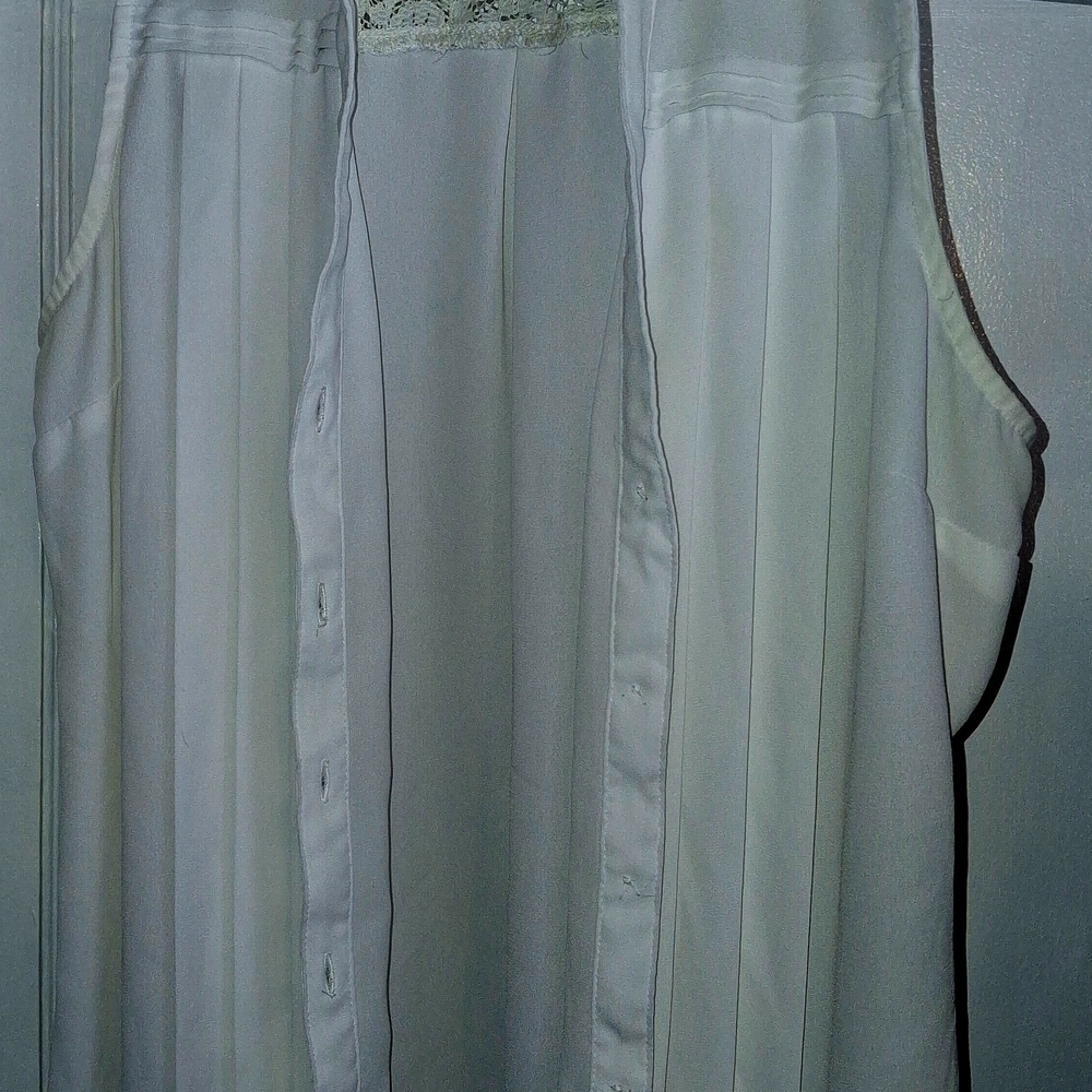 Express White Lace Top